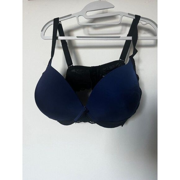Torrid size 44 DD blue lace bra - Picture 1 of 3